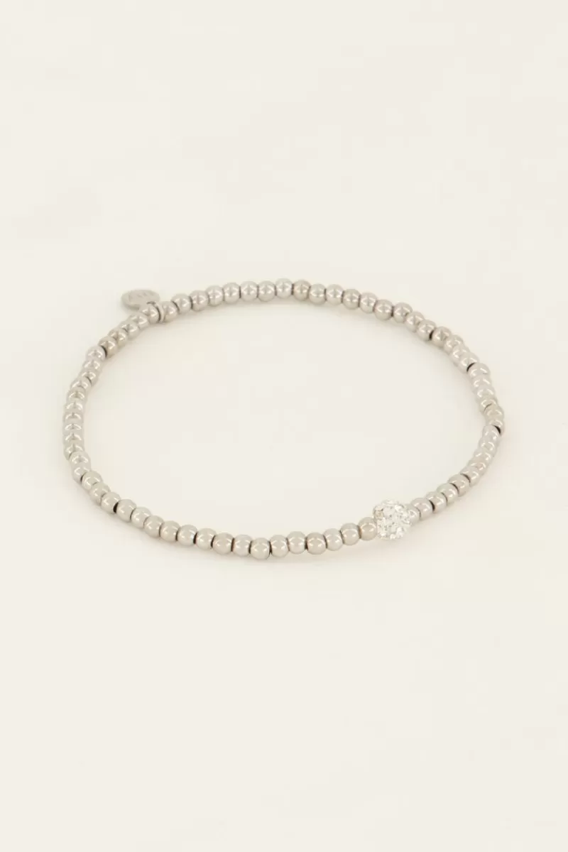 My Jewellery Bracelet Strass Avec Petite Boule En Strass