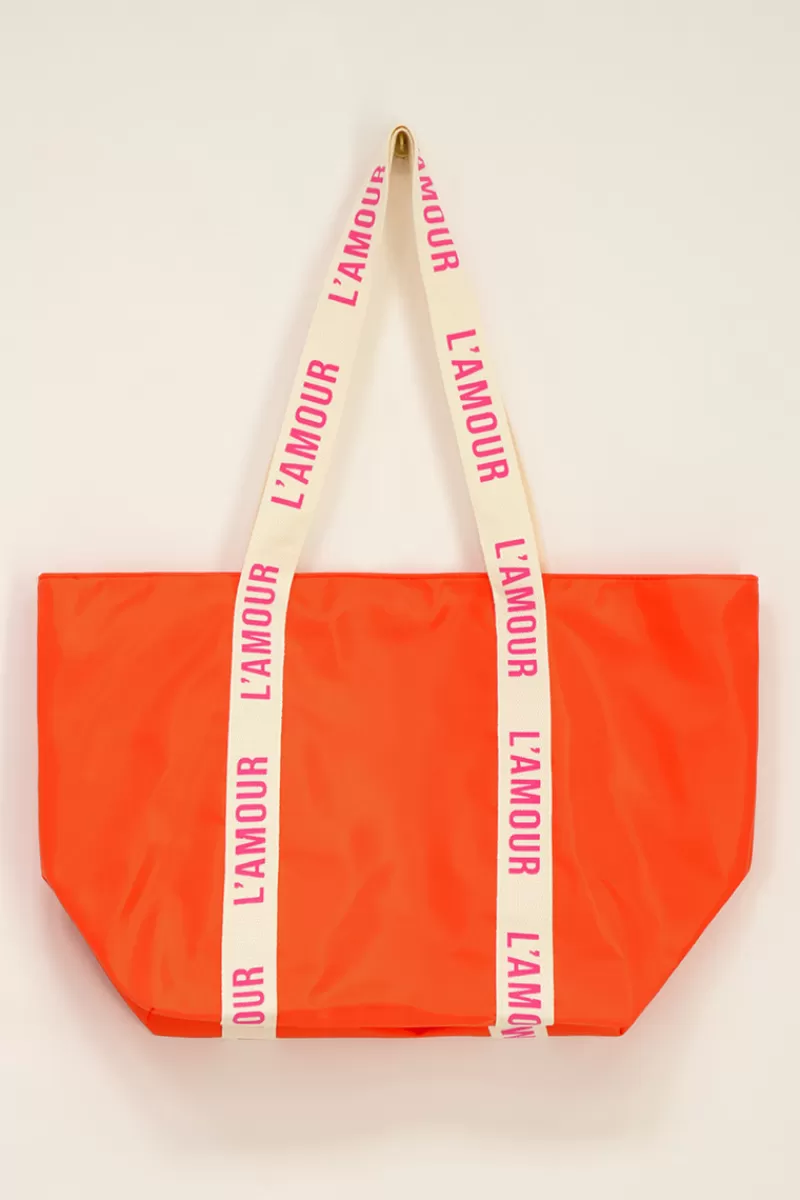 My Jewellery Cabas Orange « L’amour »