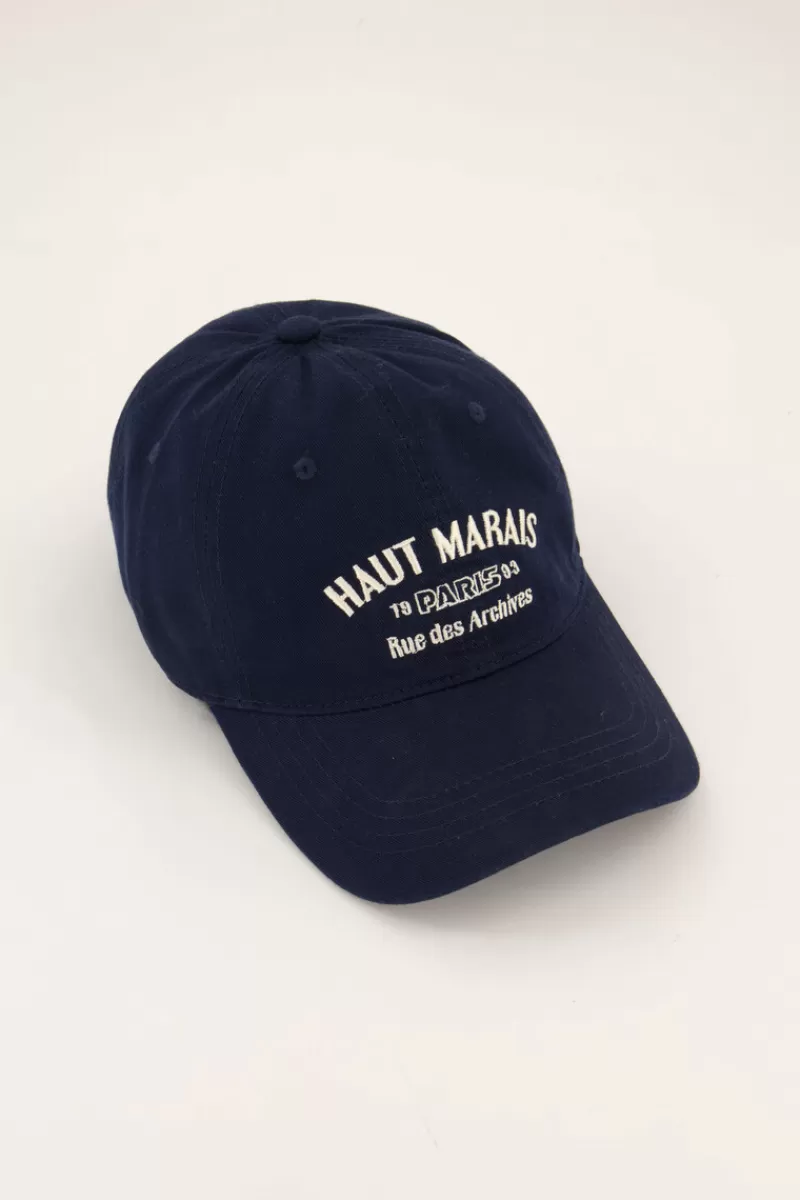 My Jewellery Casquette Bleu Foncé "Haut Marais"