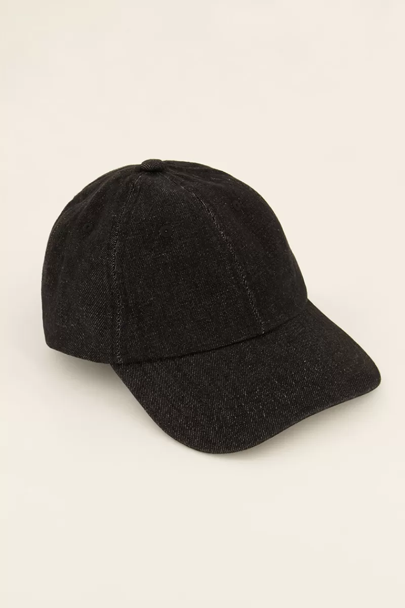 My Jewellery Casquette Grise Denim “Au Revoir"