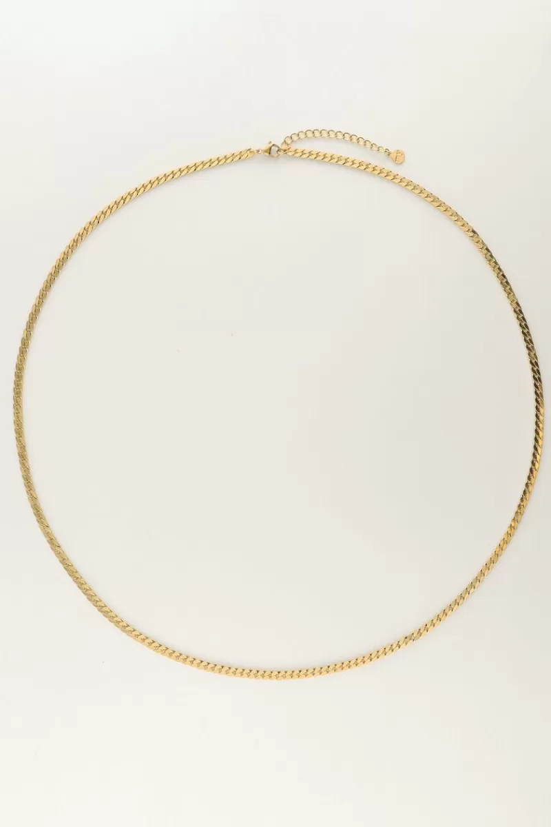 Homme My Jewellery Chaîne à Maillons Plats Equal