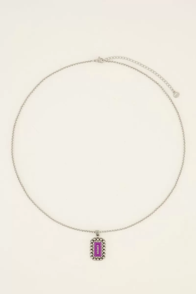 My Jewellery Chaîne Bold Spirit Pendentif « Amour » Rose
