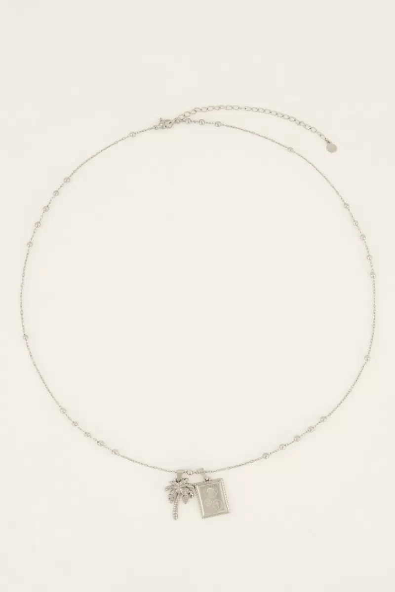 My Jewellery Chaîne Souvenir Avec Billes Et Pendentifs