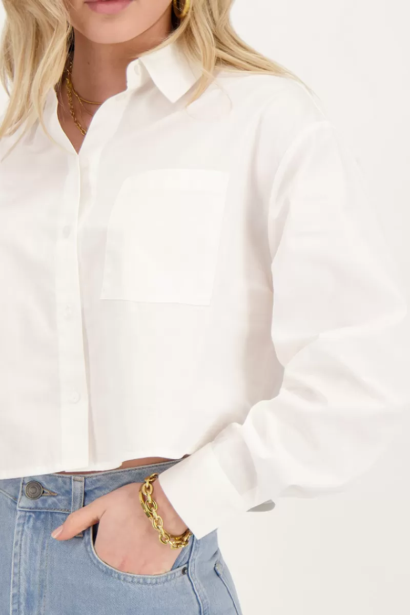 My Jewellery Chemise Blanche Courte