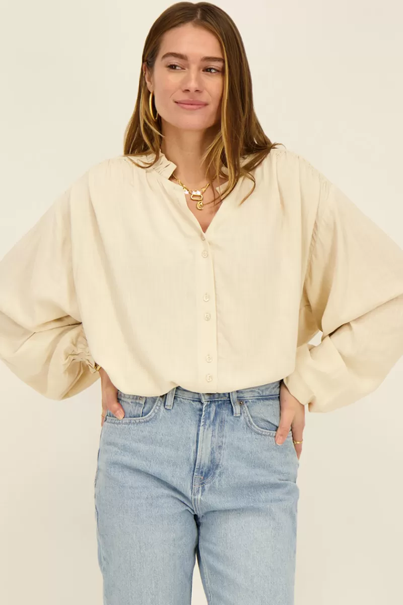 My Jewellery Chemisier Beige à Smocks