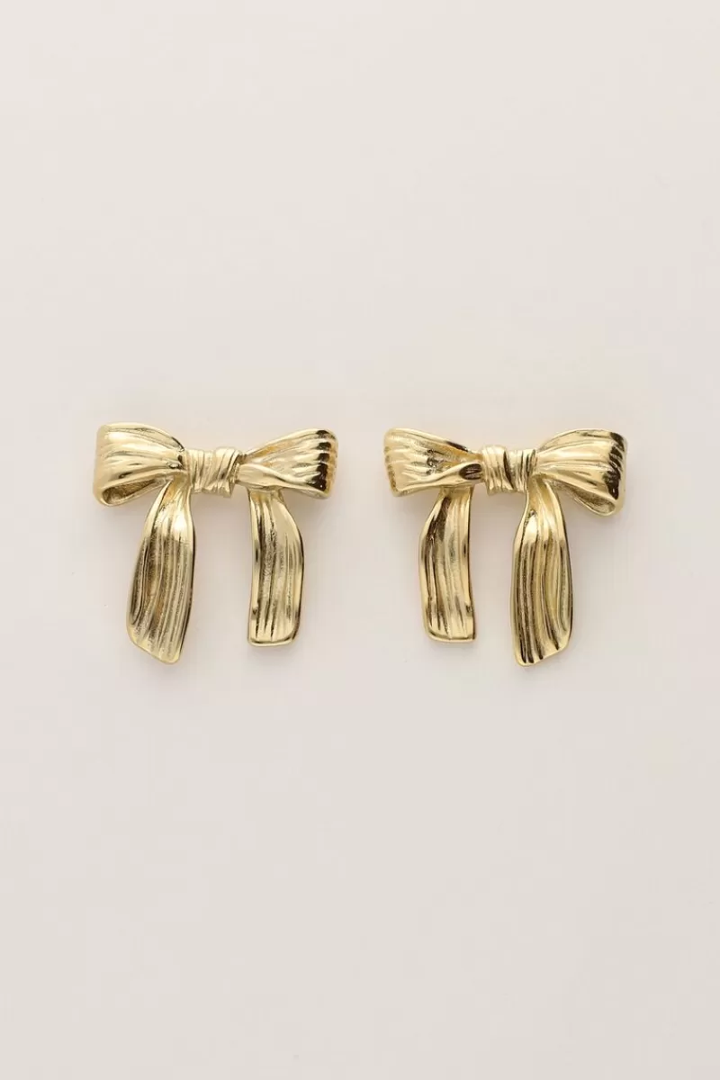 My Jewellery Clous D'oreilles Avec Grand Nœud Vintage