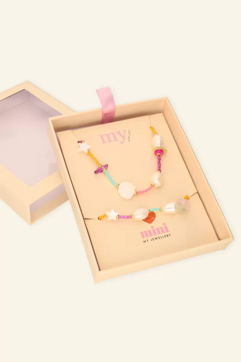 My Jewellery Coffret Cadeau Pour Enfants Collier Et Bracelet Coquillages