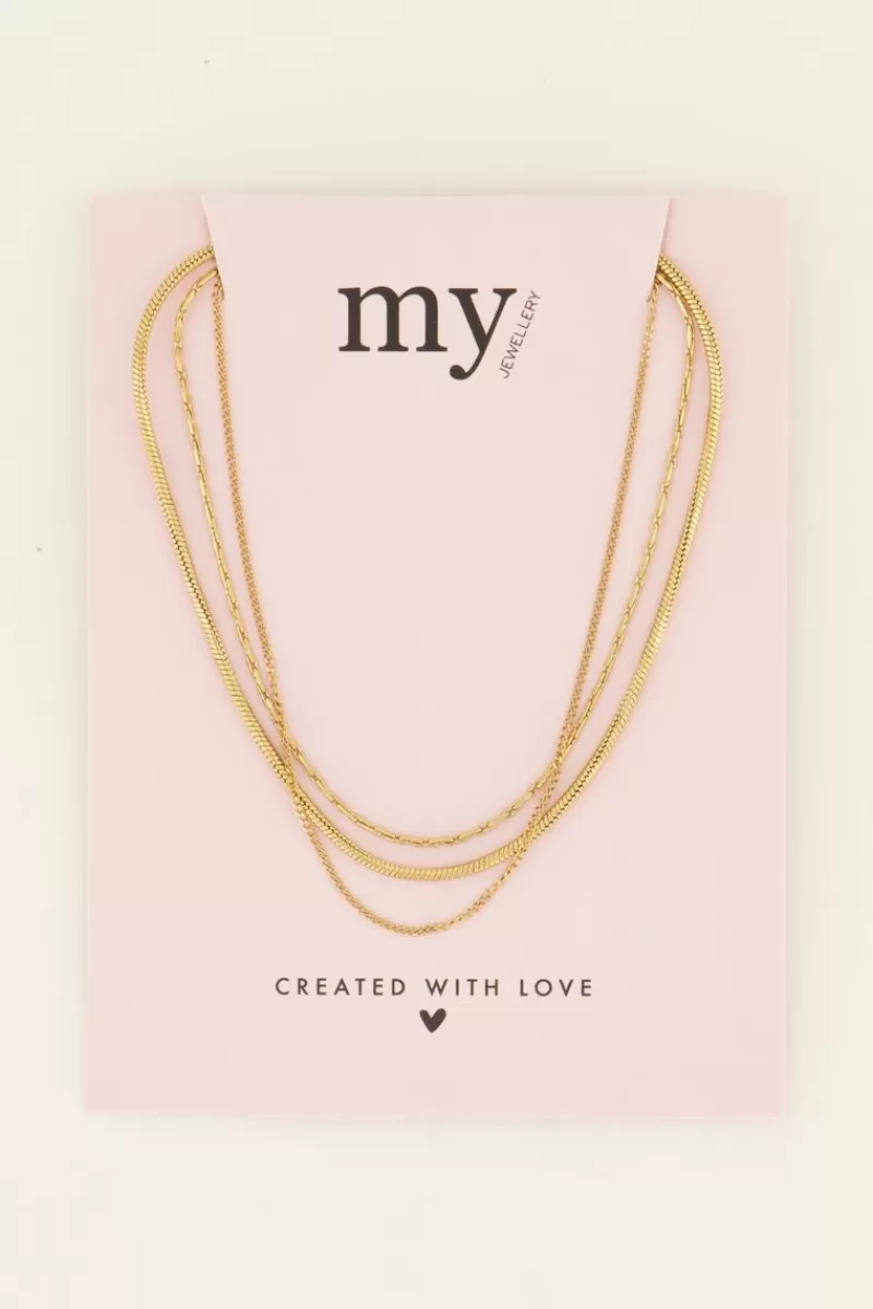 My Jewellery Collier à 3 Chaînes