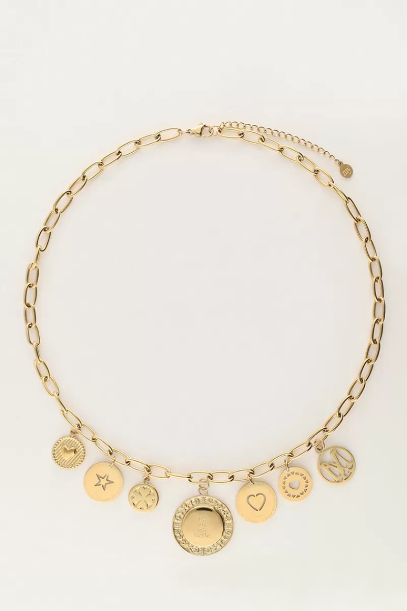 My Jewellery Collier à Charms Starry Avec Pièces De Monnaie