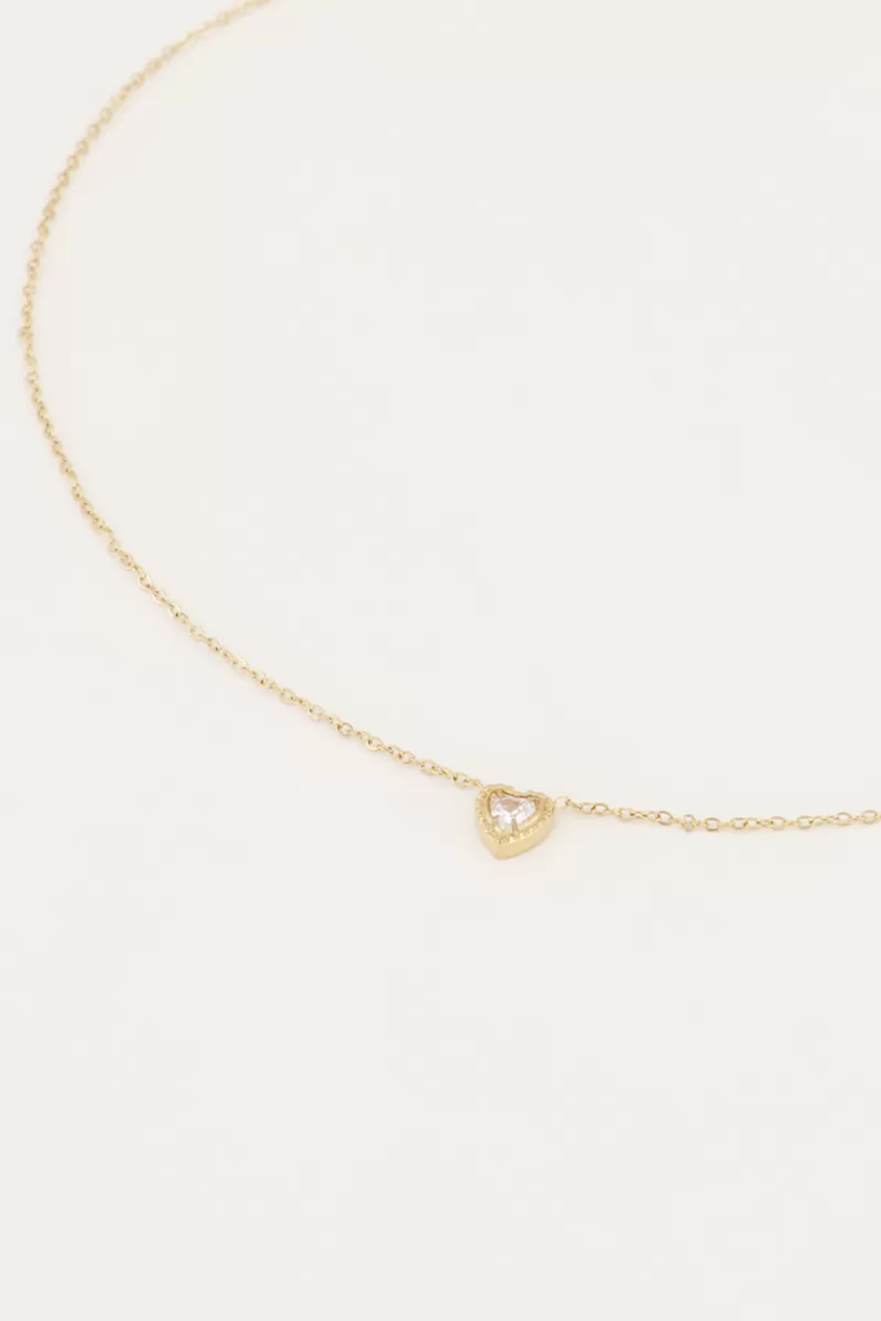 My Jewellery Collier à Cœur En Strass
