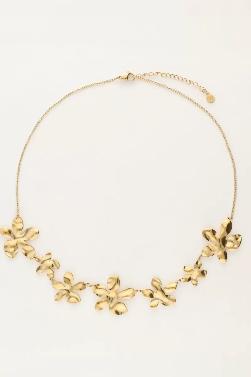 My Jewellery Collier à Fleurs Plates