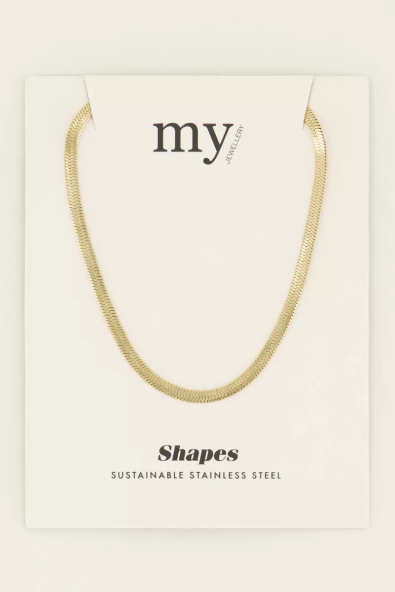 Homme My Jewellery Collier à Maillons Plats