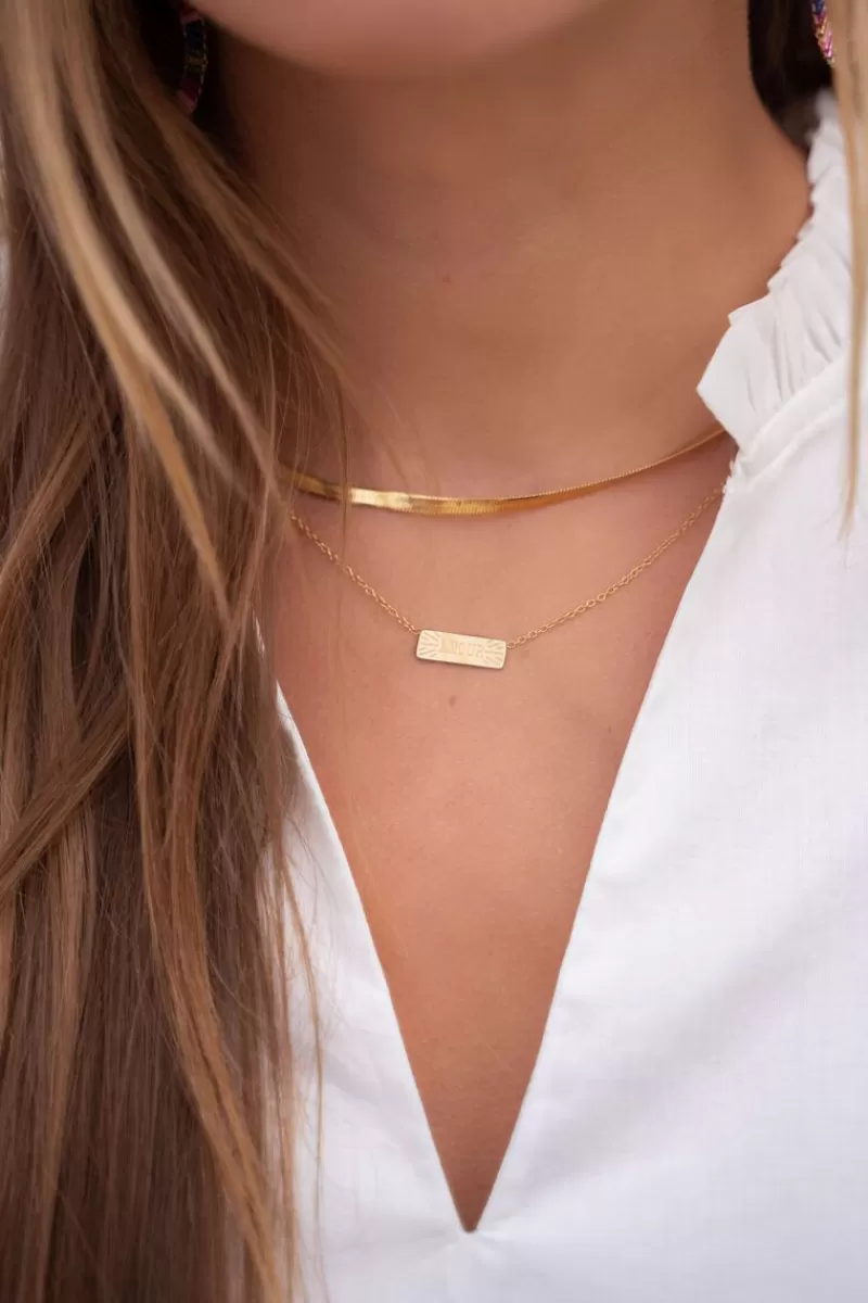 Homme My Jewellery Collier à Maillons Plats