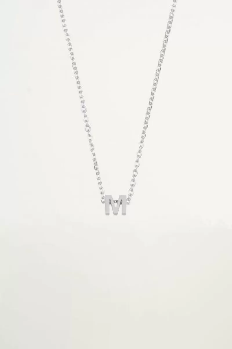 Homme My Jewellery Collier Argenté à Initiale – A-Z