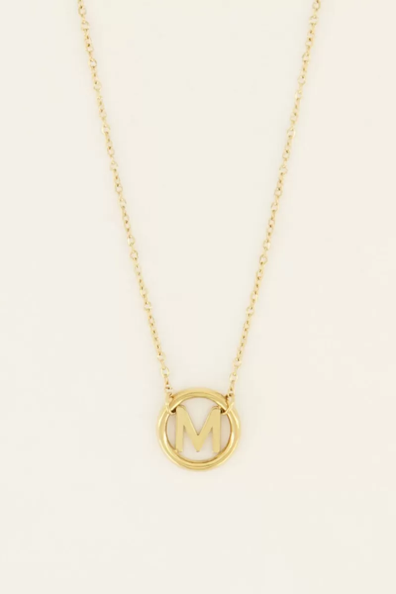 My Jewellery Collier Avec Médaillon Initiale