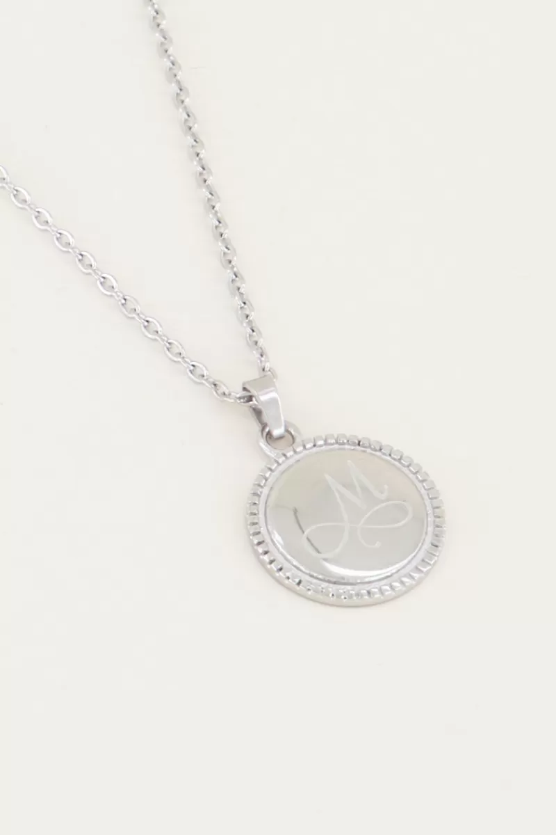 My Jewellery Collier Avec Pièce à Initiale