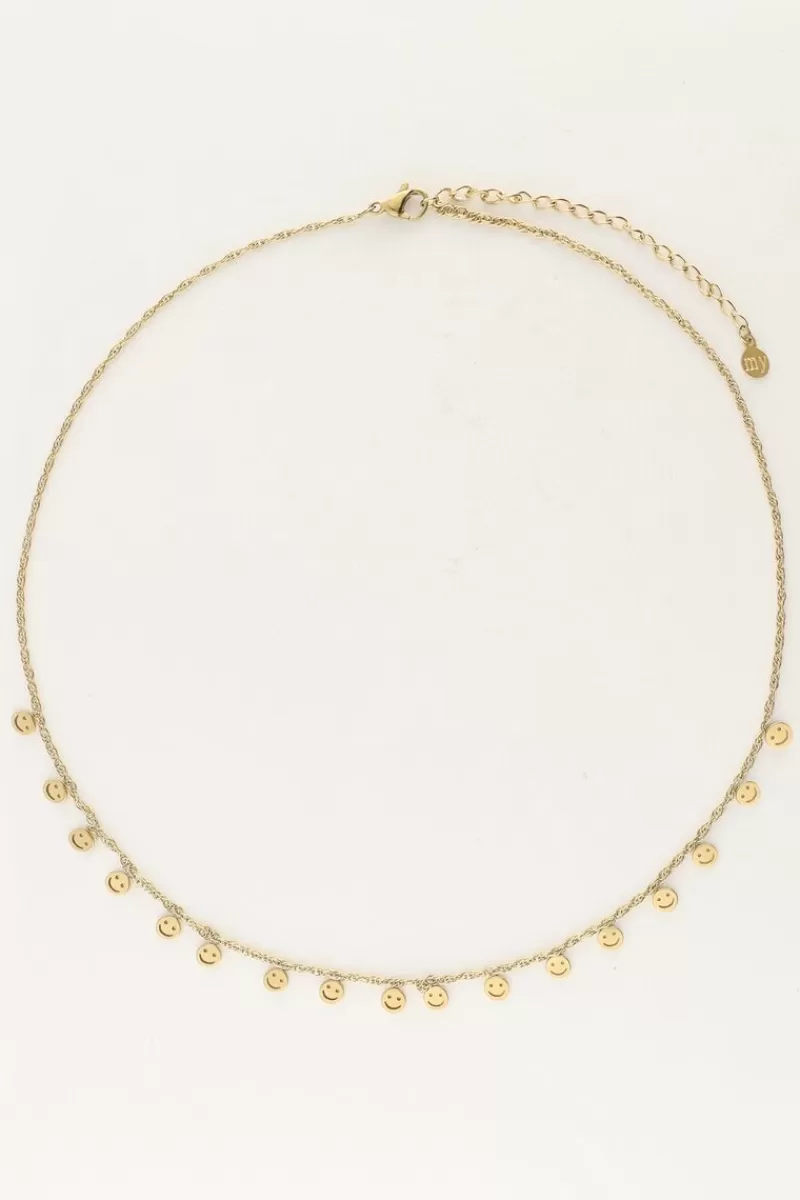 My Jewellery Collier Avec Pièces Smiley