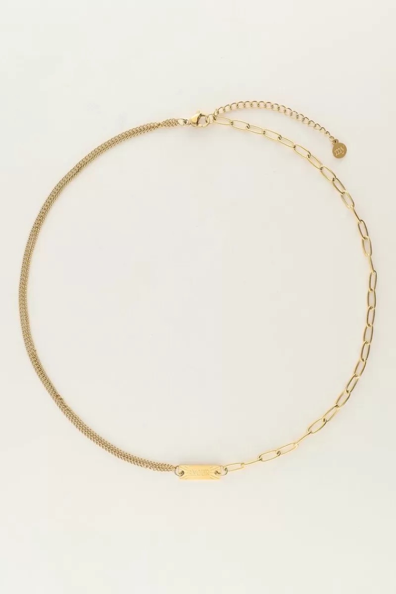 My Jewellery Collier Avec Plusieurs Maillons Amour