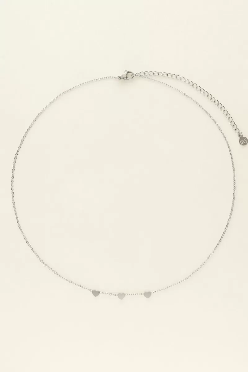 My Jewellery Collier Avec Trois Cœurs