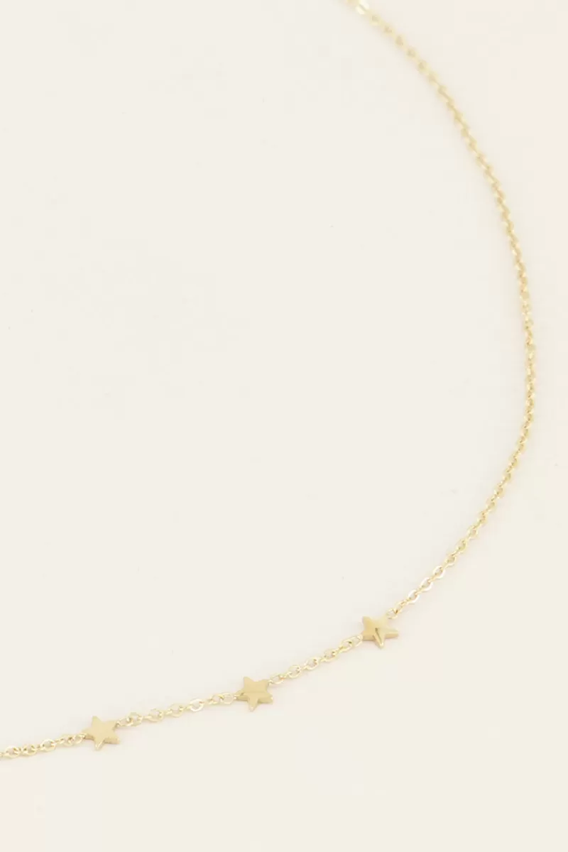 My Jewellery Collier Avec Trois étoiles
