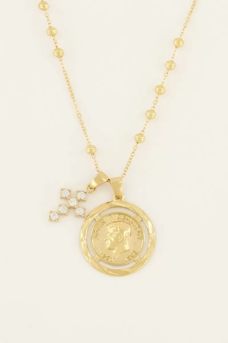 My Jewellery Collier Bold Spirit Avec Médaillon & Croix
