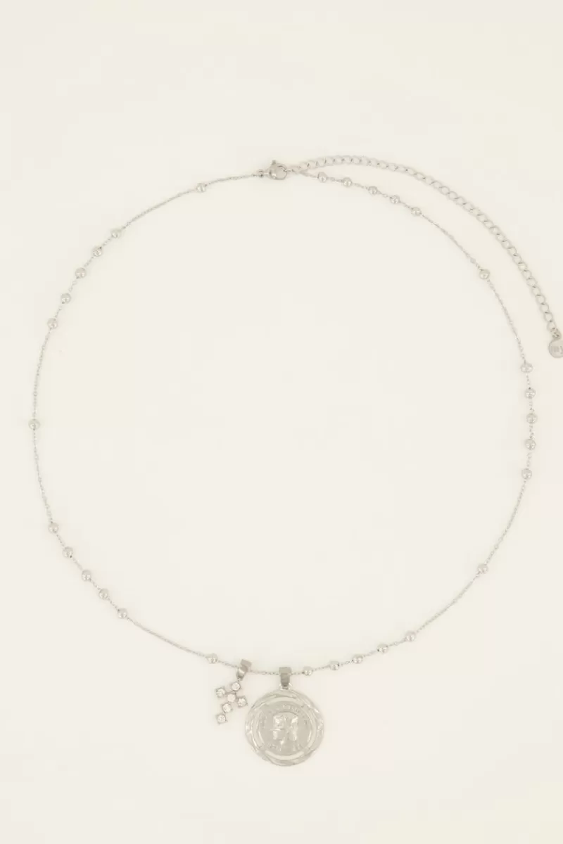 My Jewellery Collier Bold Spirit Avec Médaillon & Croix