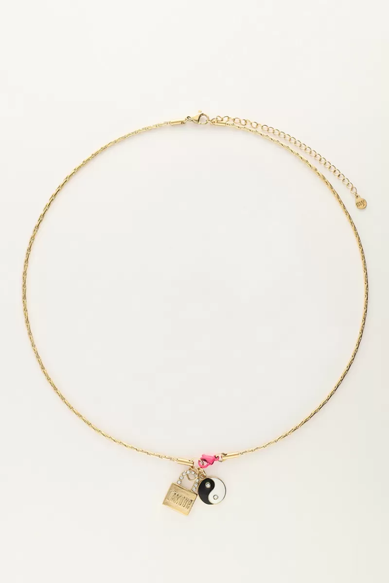 My Jewellery Collier Candy Avec Charms Et Fermoir Rose