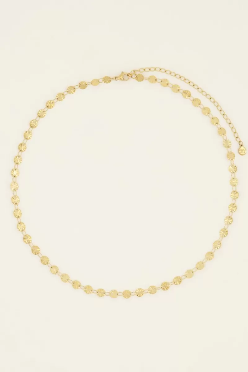 My Jewellery Collier Chaîne à Breloques Rondes