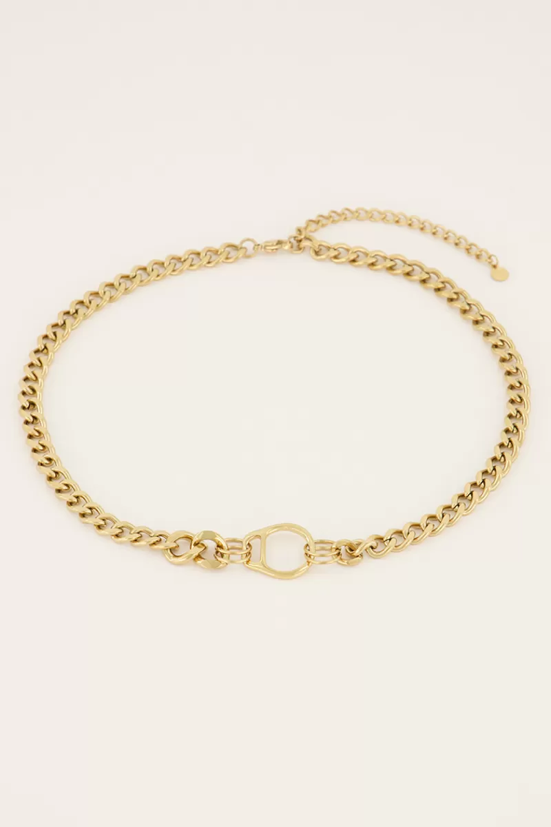 My Jewellery Collier Chaîne Iconic Avec Gros Fermoir