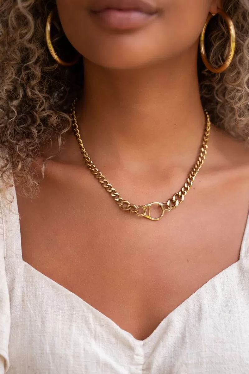 My Jewellery Collier Chaîne Iconic Avec Gros Fermoir