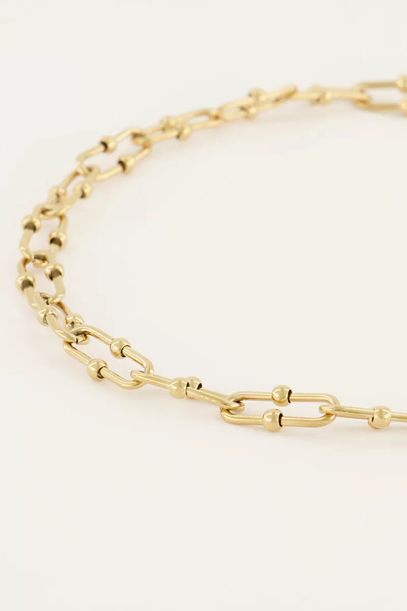 My Jewellery Collier Chaîne Iconic Avec Perles