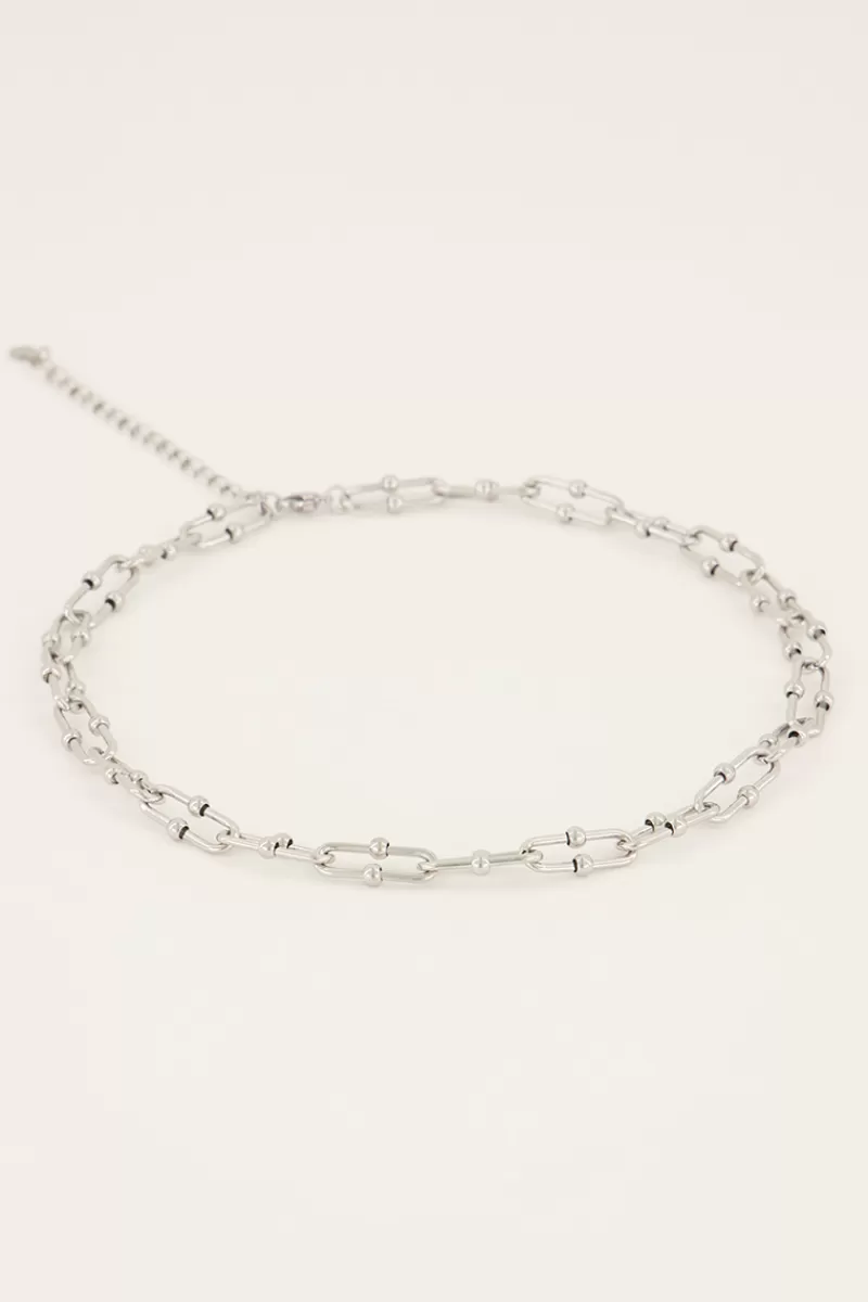 My Jewellery Collier Chaîne Iconic Avec Perles