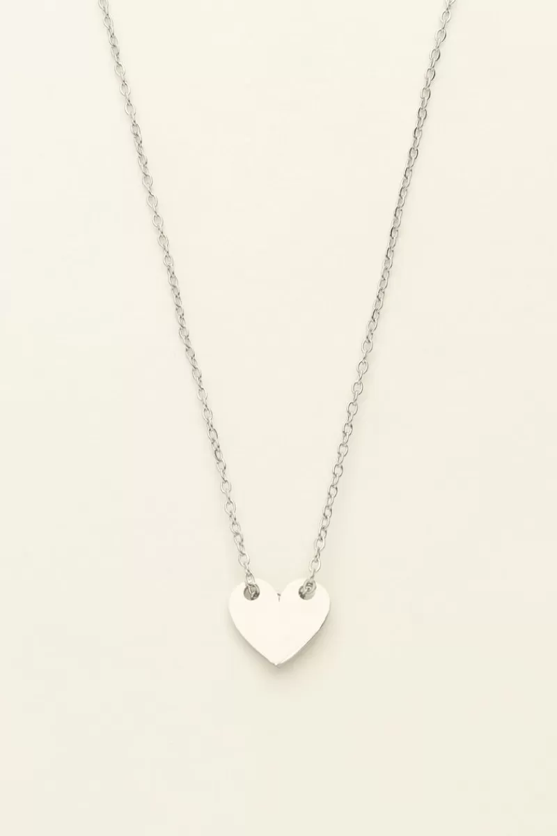 My Jewellery Collier Chaîne Pendentif Coeur