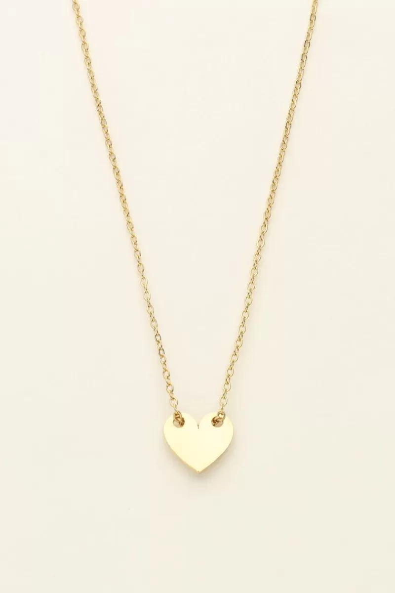 My Jewellery Collier Chaîne Pendentif Coeur