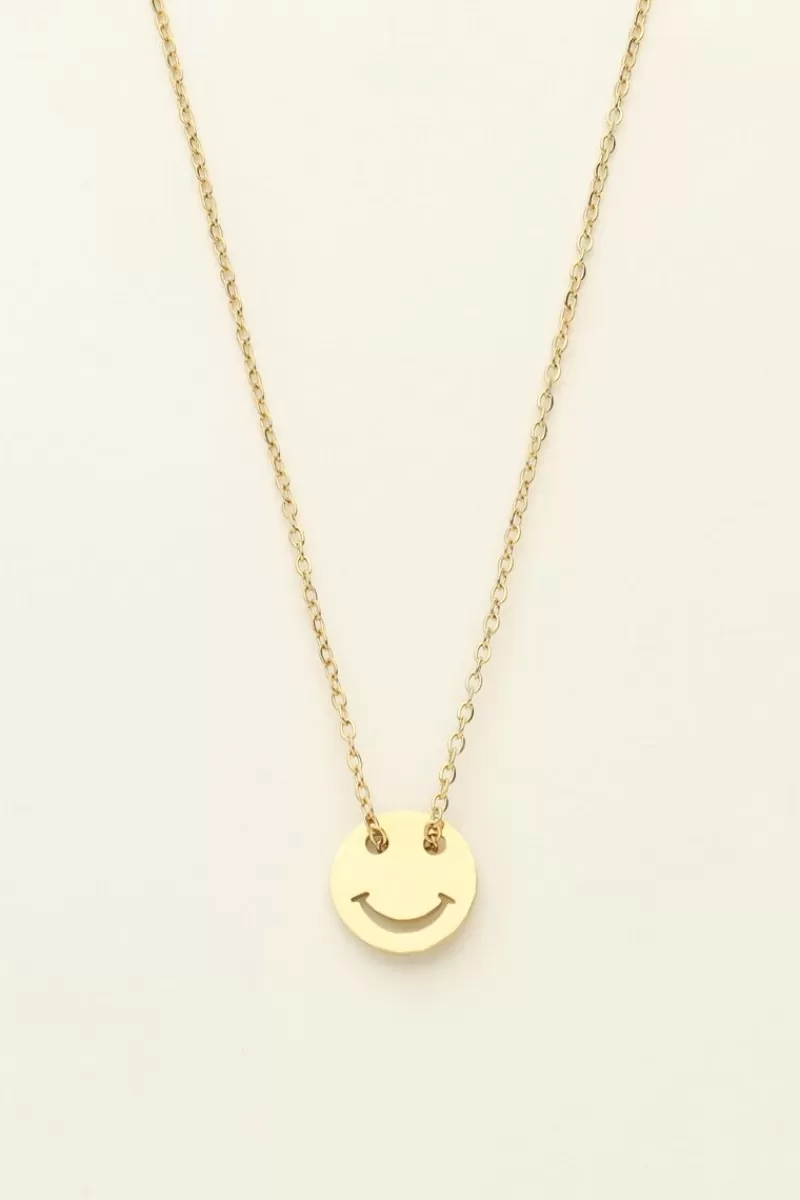 My Jewellery Collier Chaîne Pendentif Smiley