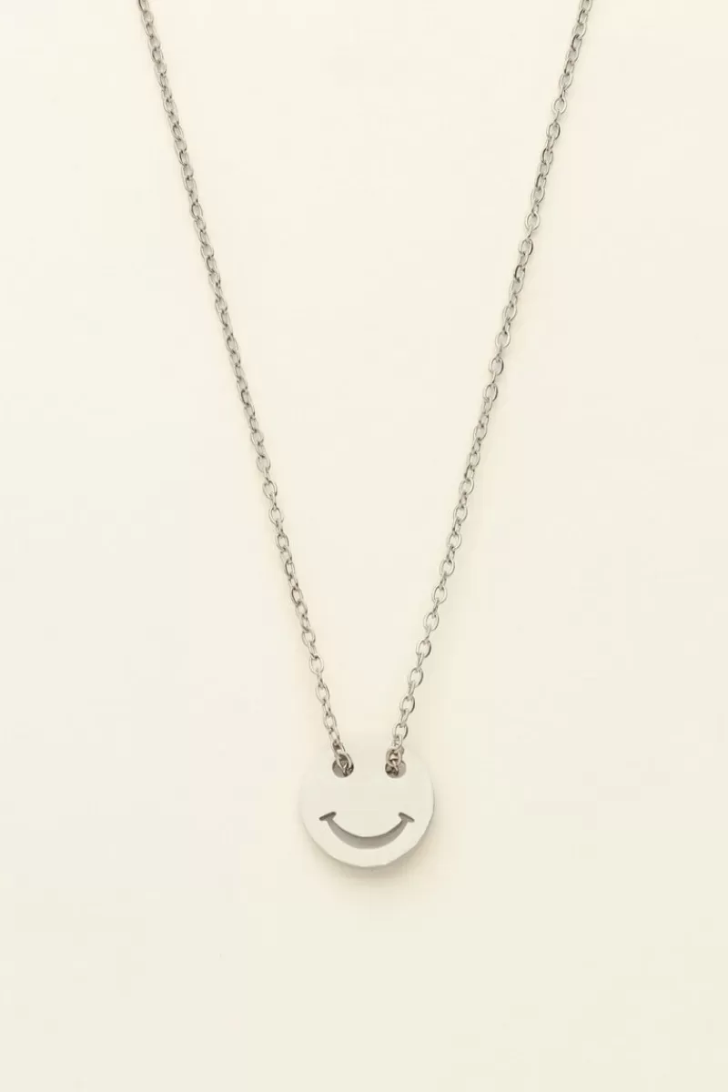 My Jewellery Collier Chaîne Pendentif Smiley