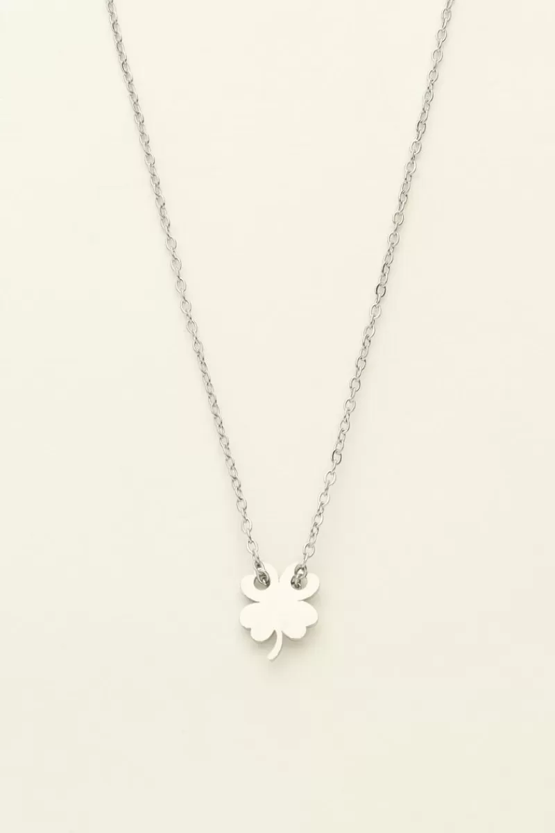 My Jewellery Collier Chaîne Pendentif Trèfle