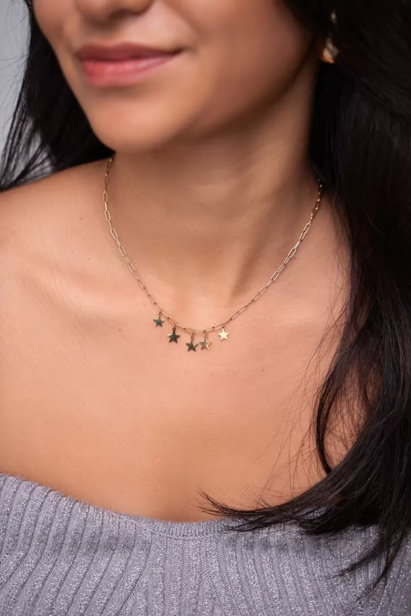 My Jewellery Collier Chaîne Petites étoiles Universe