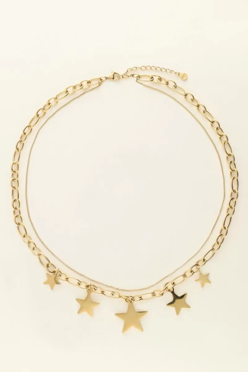My Jewellery Collier Chaîne étoiles Universe