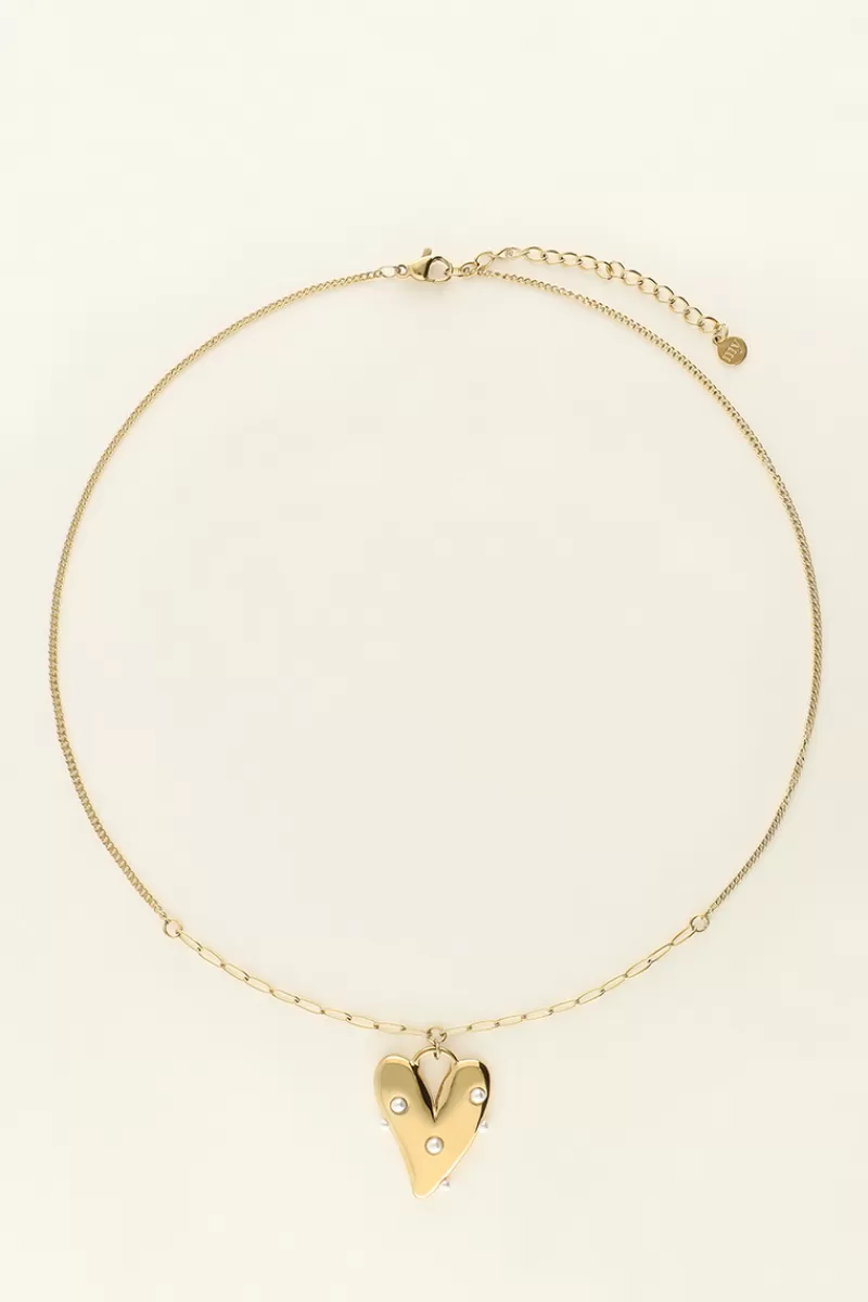 My Jewellery Collier Coeur à Perles