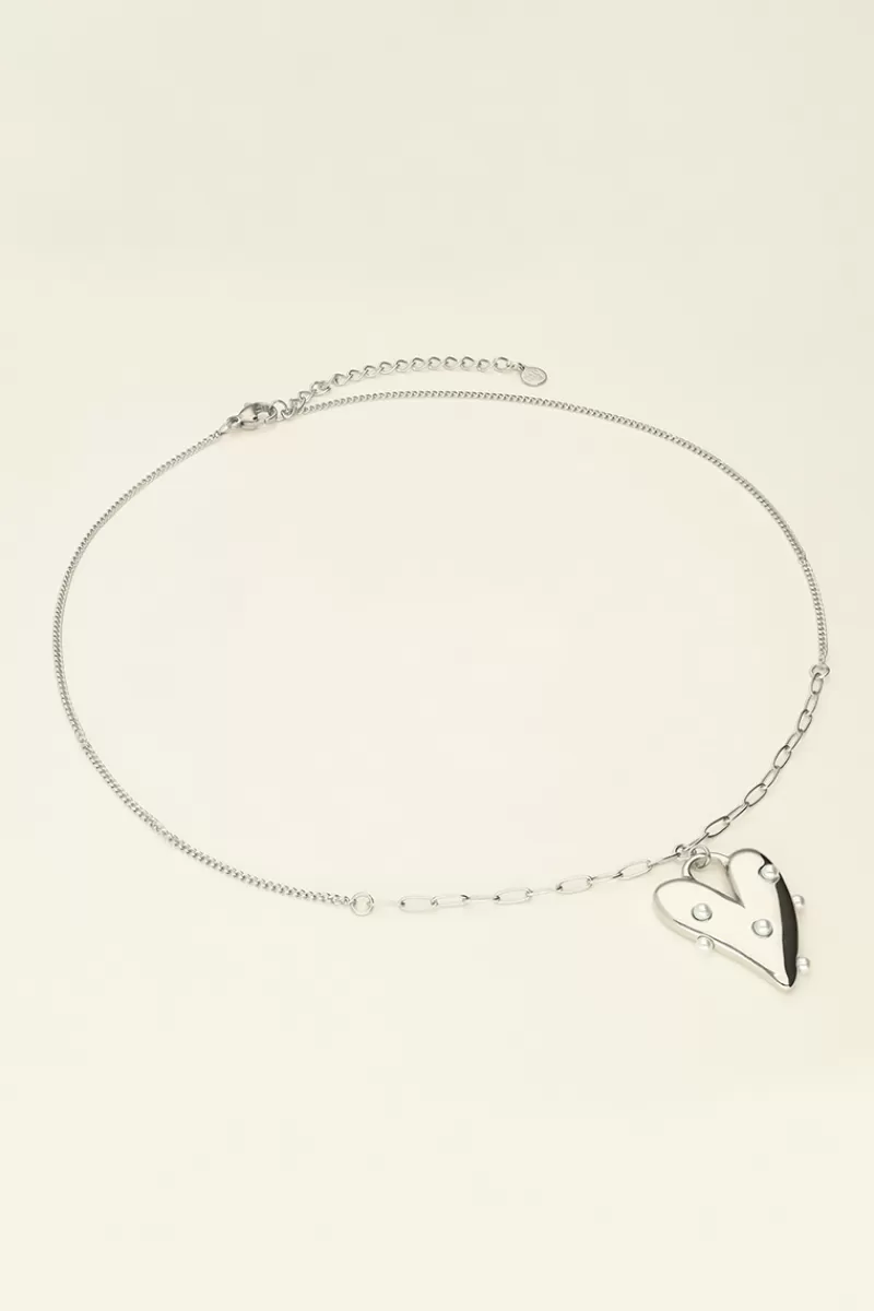 My Jewellery Collier Coeur à Perles