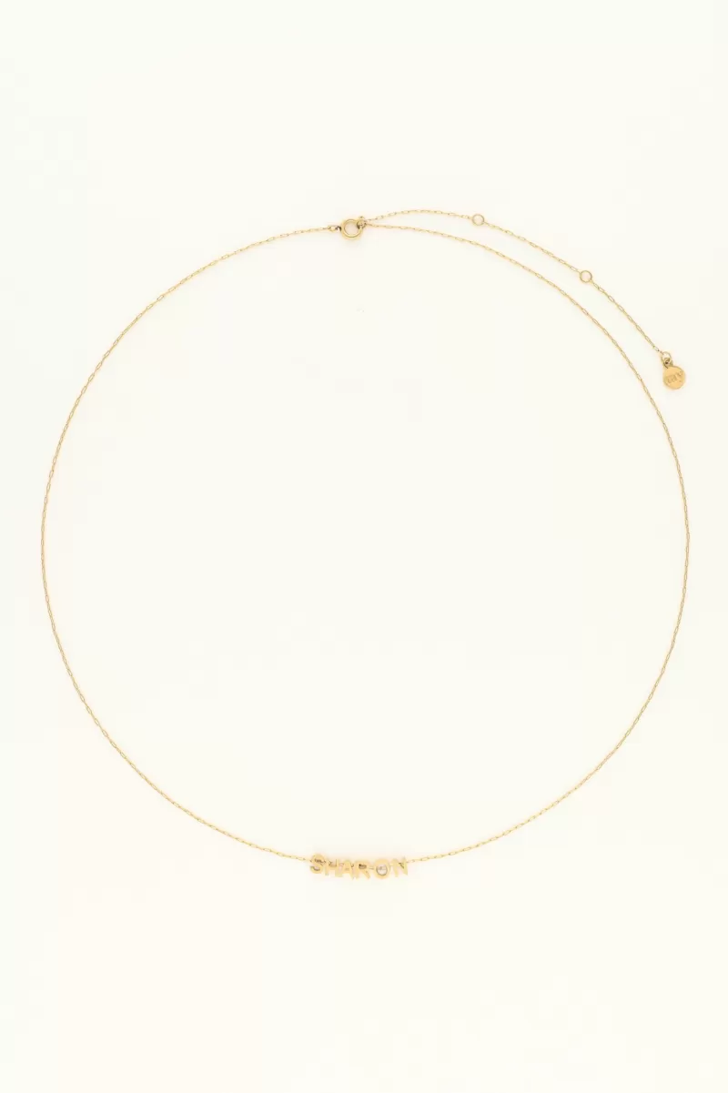My Jewellery Collier Court à Lettres Atelier