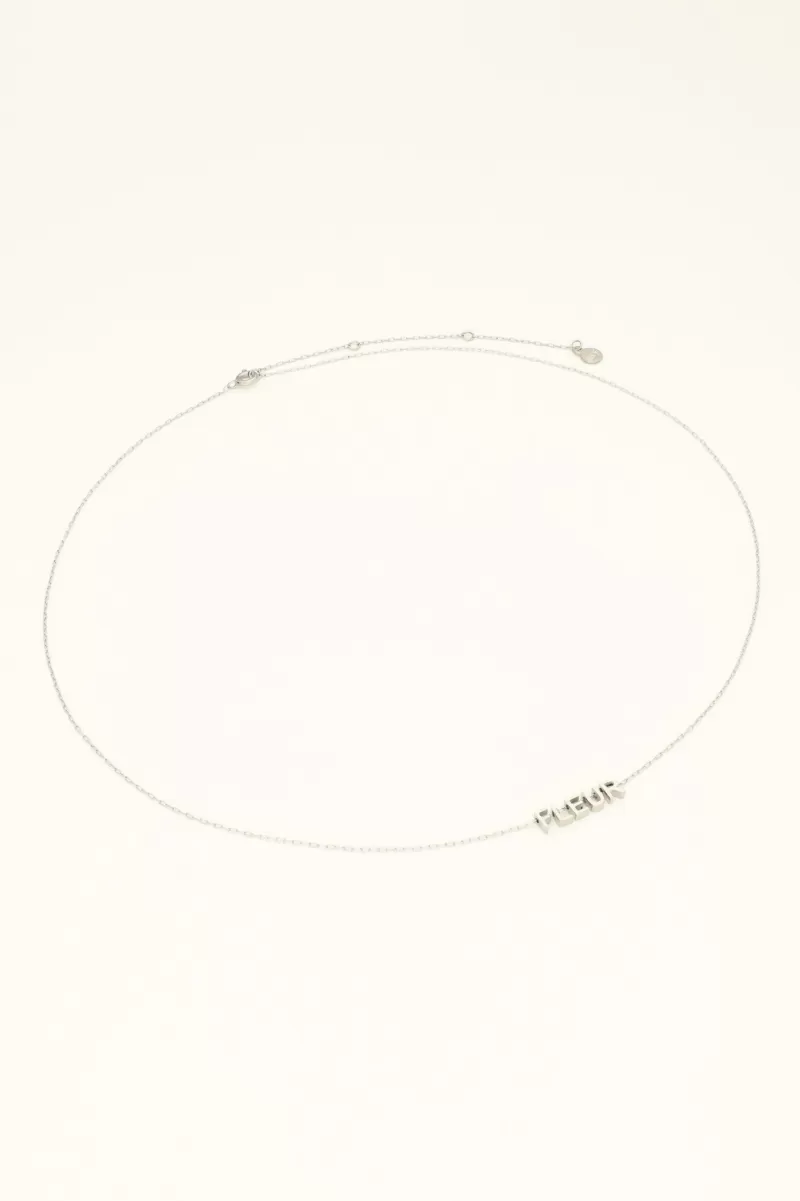My Jewellery Collier Court à Lettres Atelier