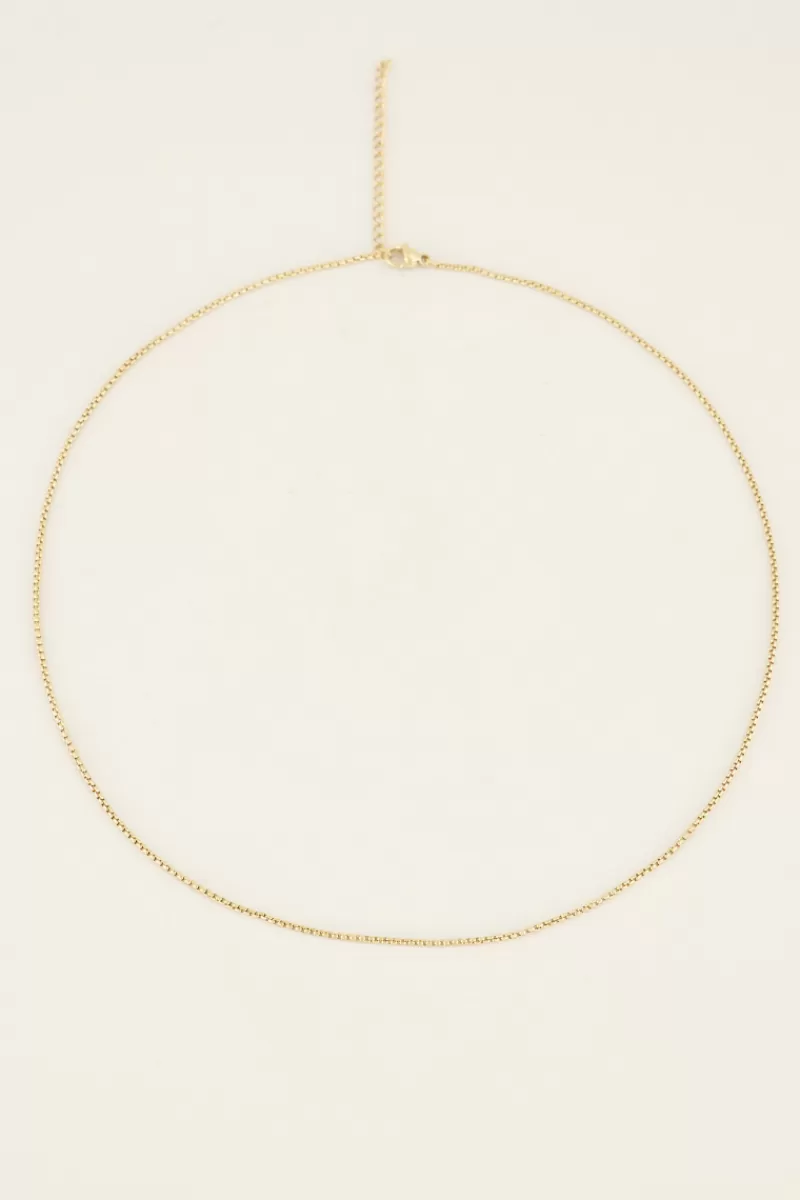 Homme My Jewellery Collier Cube Longueur Moyenne