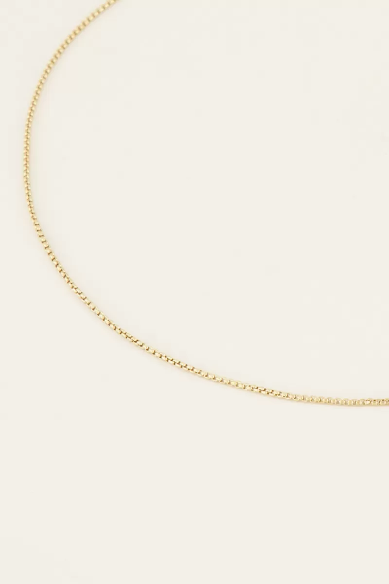 Homme My Jewellery Collier Cube Longueur Moyenne