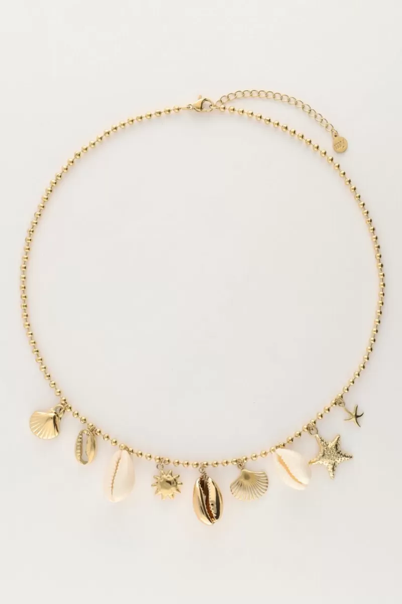 My Jewellery Collier Des îles Avec Coquillages Et Charms