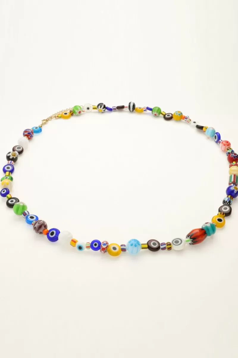 Homme My Jewellery Collier Equal Avec Perles De Verre Colorées
