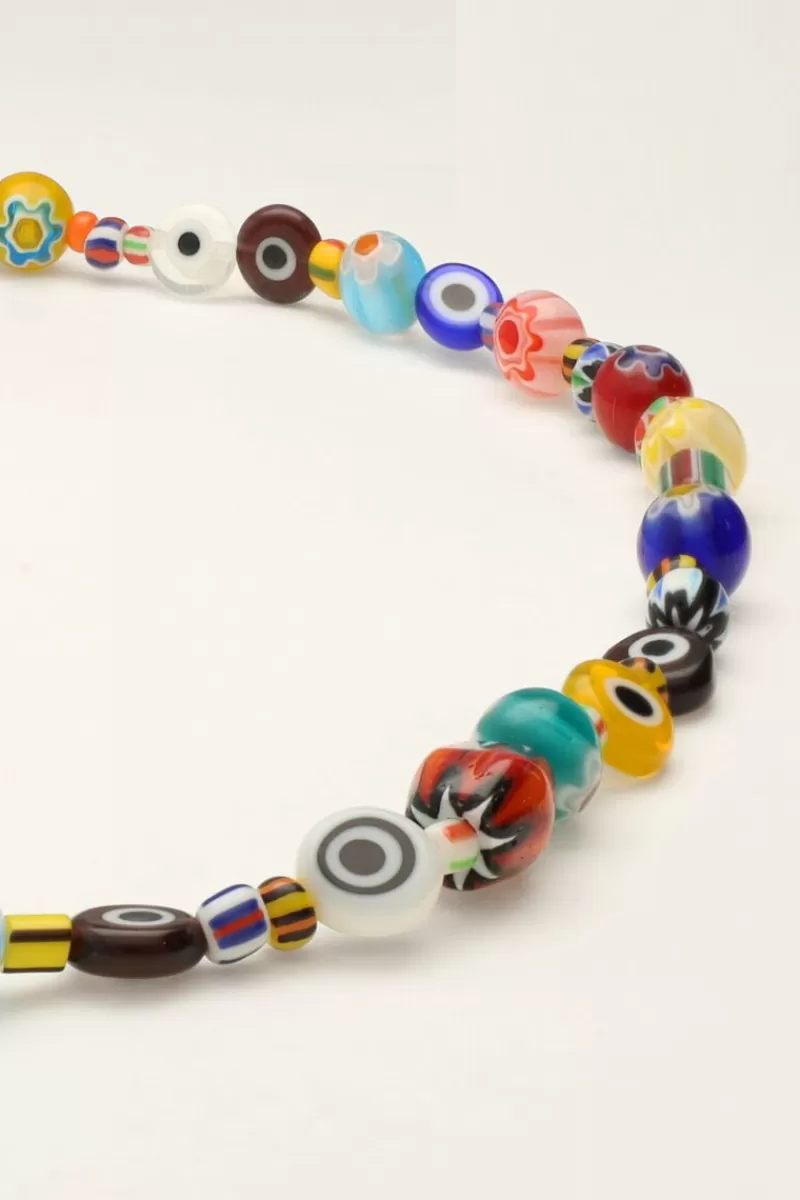 Homme My Jewellery Collier Equal Avec Perles De Verre Colorées
