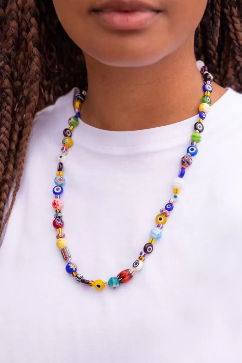 Homme My Jewellery Collier Equal Avec Perles De Verre Colorées