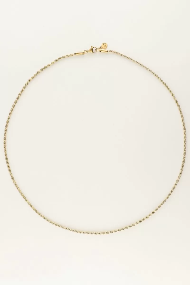 Homme My Jewellery Collier Equal Avec Petit Effet Torsadé